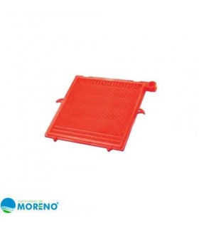 Placa roja 20x20 cerrada Colombo