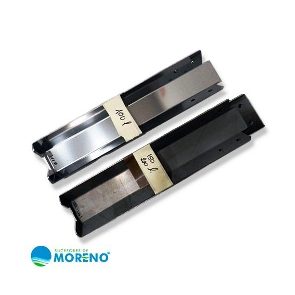Soporte inoxidable para deposito 300 lts. 640 mm.