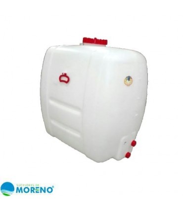 Bidon ovalado plastico alimentario 500 ltrs.