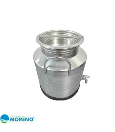 Aceitera Inox Soldada 20 Lt con grifo