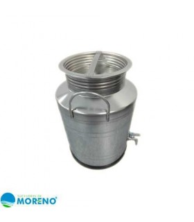 Aceitera Inox Soldada 25 Lt con grifo