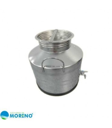 Aceitera Inox Soldada 30 Lt con grifo
