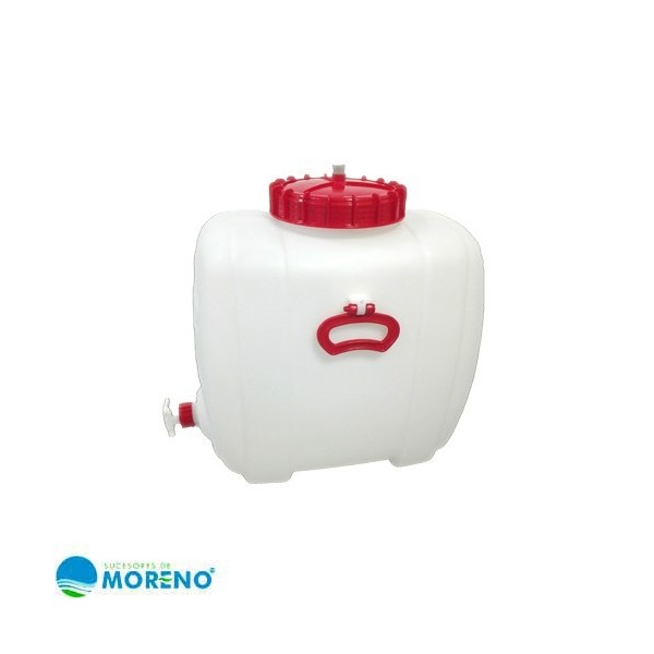 Bidon ovalado plastico alimentario 60 ltrs.