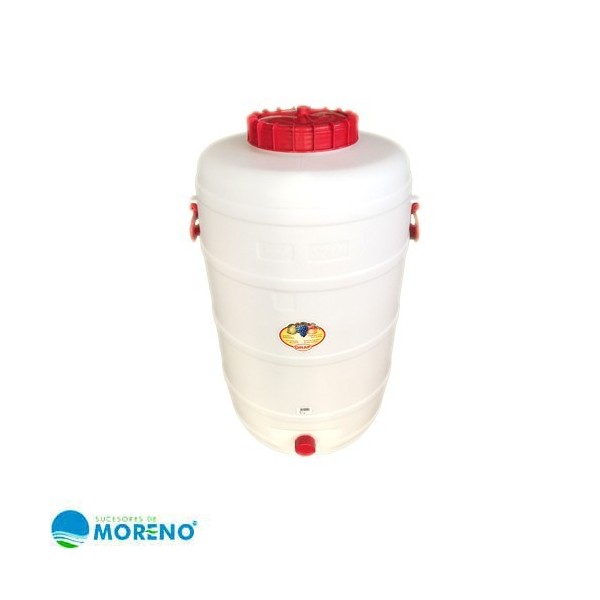 Bidon plastico redondo 125l