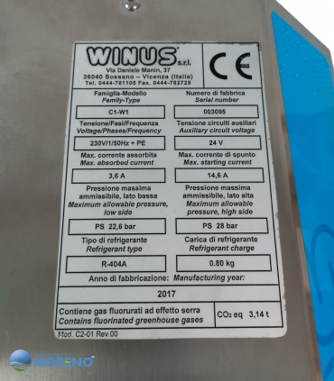 Refrigerador C1-W1 Winus - OFERTA  (*Articulo de exposición)