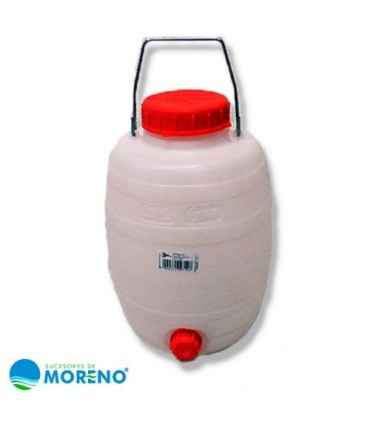 Bidón Plástico redondo alimentario 10 ltrs.