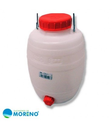 Bidón Plástico redondo alimentario 10 ltrs.