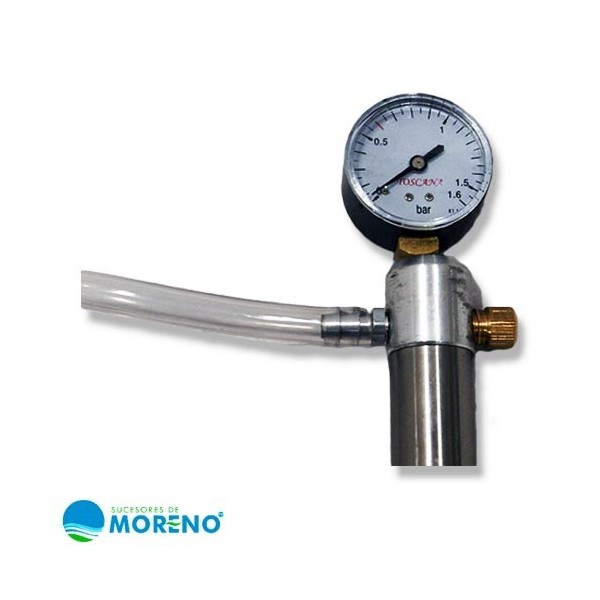 Bomba de aire deposito inox. vino