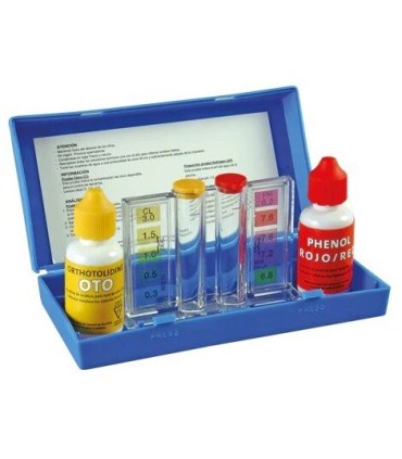 Kit Análisis de Agua | OTO y pH Rojo Fenol