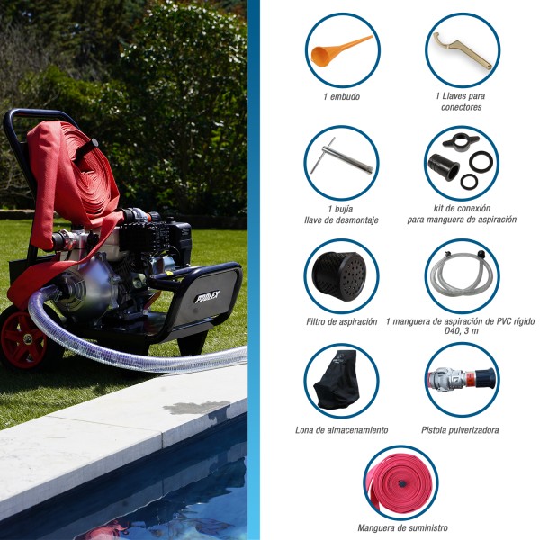 Motobomba contra Incendios Pool Sam