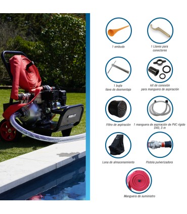 Motobomba contra Incendios Pool Sam