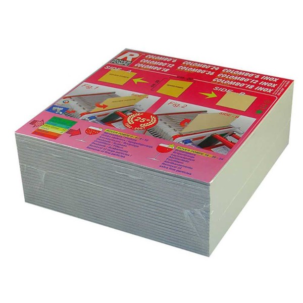 Cartones Filtrantes 20x20 cm para Filtrar Vino o Aceite Rover
