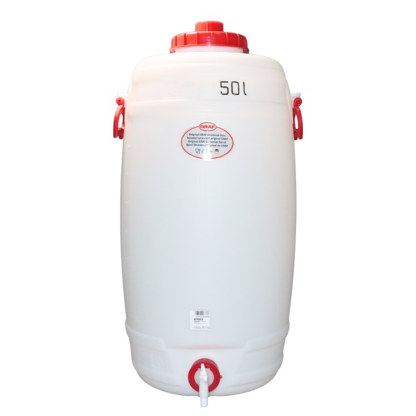 Bidón Alimentario de Plástico 50L
