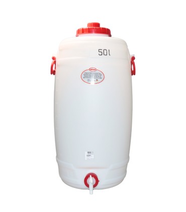 Bidón Alimentario de Plástico 50L