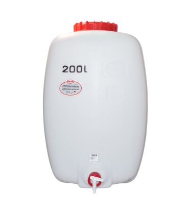 Bidón Alimentario de Plástico 200L