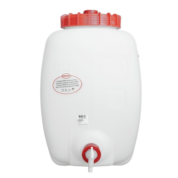 Bidón Alimentario de Plástico 60L