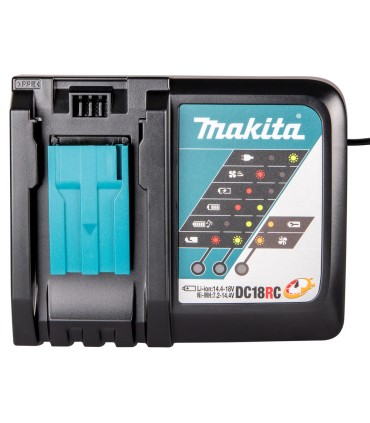 Cargador Rápido de Baterías 7,2-18 V Makita DC18RC
