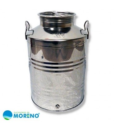 Aceitera 50 L agrafada con grifo