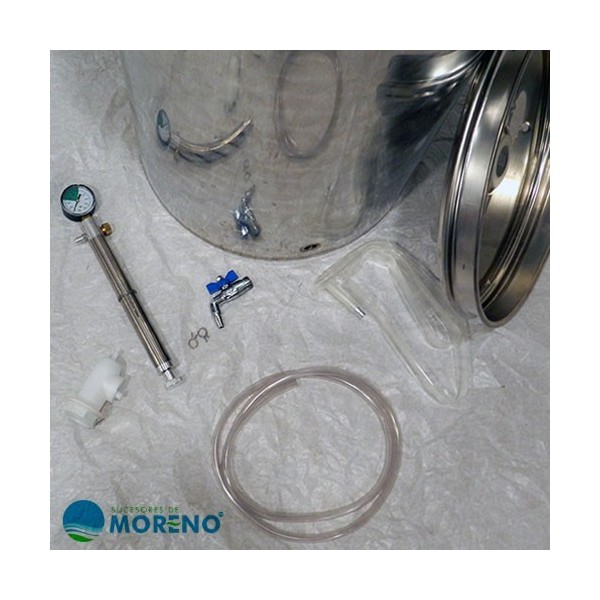 Deposito Inoxidable 60L diametro 400mm