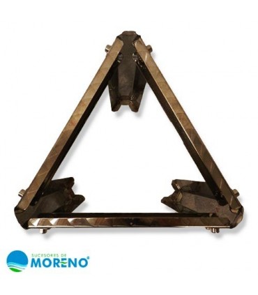 Soporte inoxidable para deposito 60L | 400mm