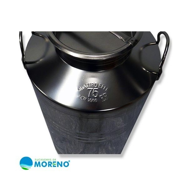 Aceitera 75 L agrafada con grifo
