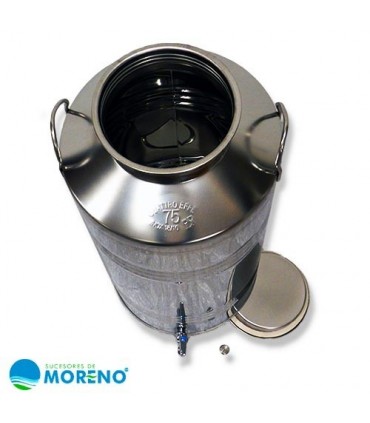 Aceitera 75 L agrafada con grifo